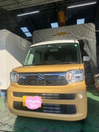 新型スペーシア最速納車です(^_-)-☆