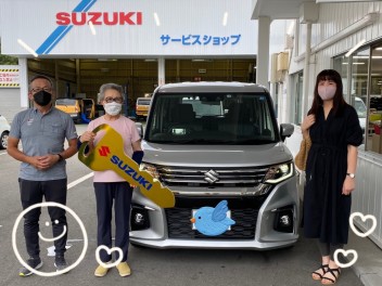 J様ソリオ納車式