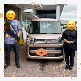 W様スペーシア納車式