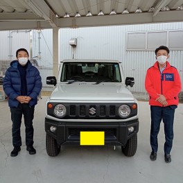 A様　ジムニーご納車おめでとうございます！