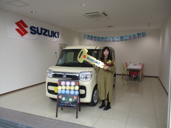 ★スペーシアご納車おめでとうございます★