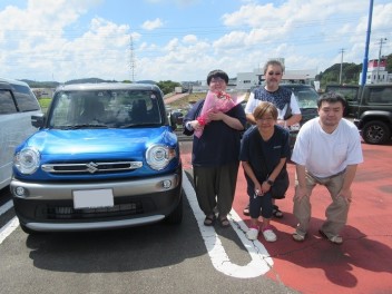 新車クロスビーご納車