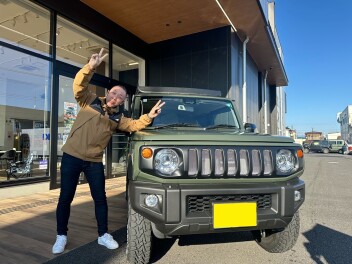 ジムニー御納車させていただきました!！