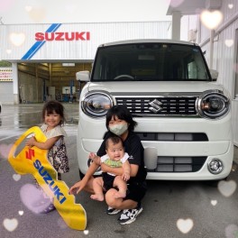 Ｔ様ワゴンＲスマイル納車おめでとうございます!(^^)!
