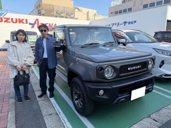 ☆新車ジムニーシエラ納車しました☆