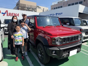 ☆新車ジムニーノマド納車しました☆