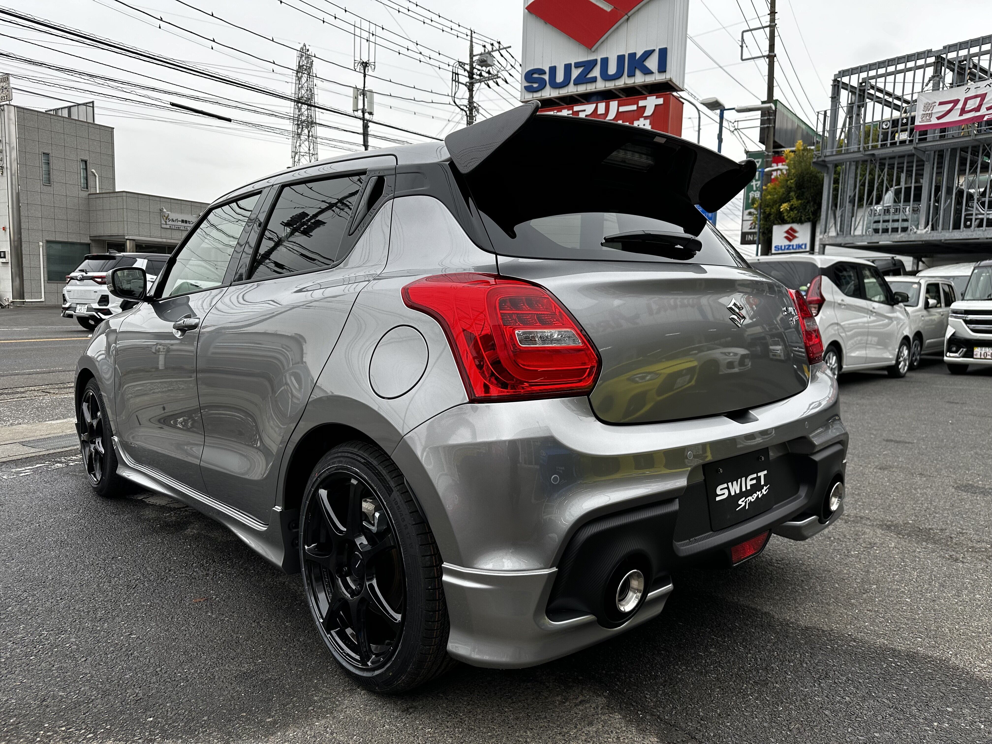 スイフトスポーツシルバーカスタム