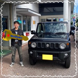 ジムニーご納車おめでとうございます(^^♪