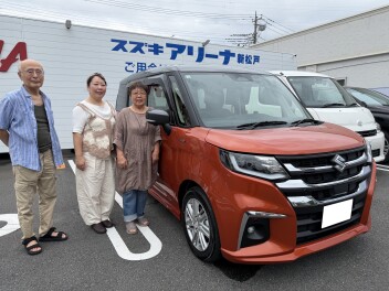 ☆新車ソリオ納車しました☆