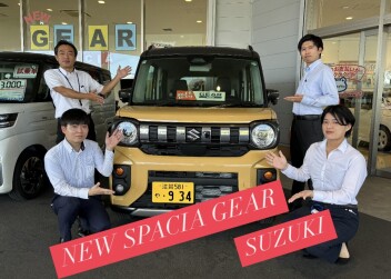 新型スペーシアギアデビューフェア開催中♩