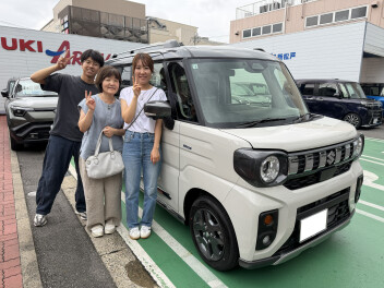 ☆新車スペーシアギア納車しました☆