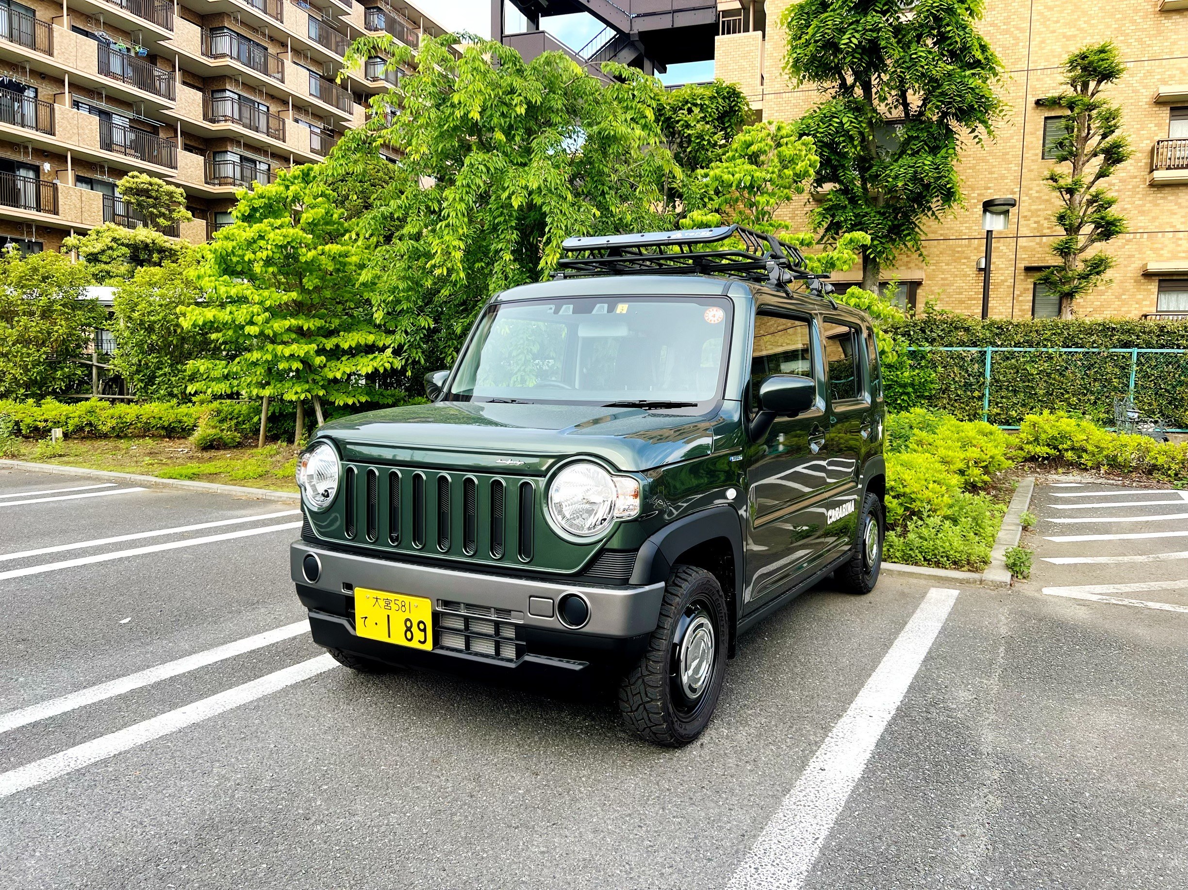 ハスラーカラビナ カーキ