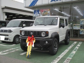 ジムニーシエラご納車おめでとうございます♪