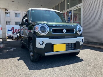 鋸南町にお住まいのN様にハスラーをご納車いたしました。