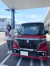 スペーシアカスタムご納車ありがとうございます！