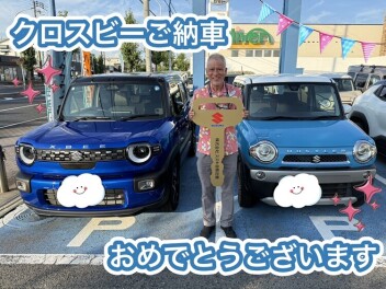 クロスビー　ご納車させていただきました！！