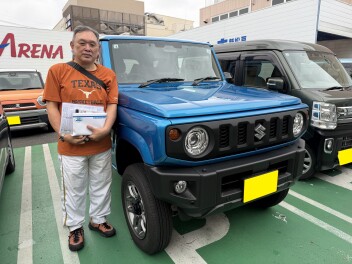 ☆新車ジムニー納車しました☆