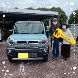 ハスラーご納車おめでとうございます(*^^)