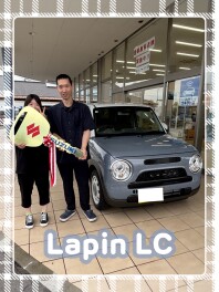 ご納車おめでとうございます！！【ラパン　LC】