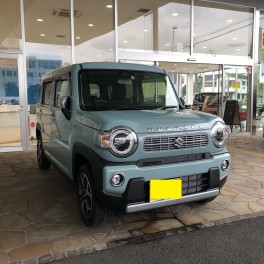 新型ハスラーご納車させていただきました！