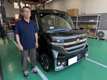 ☆新車スペーシアカスタム納車しました☆