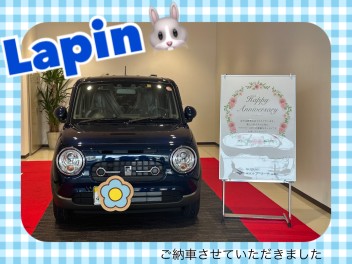 ラパンご納車式