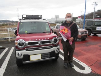 新車ハスラーご納車です！