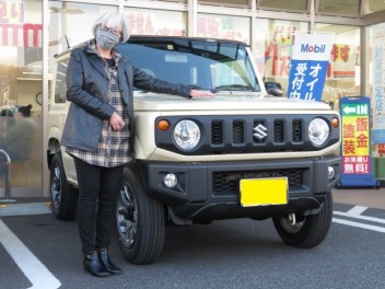 ジムニーのご納車おめでとうございます!!