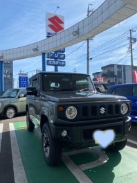 ジムニーはかっこいいですね(^_-)-☆