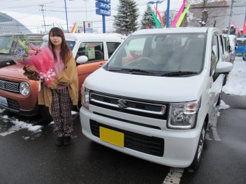 新生活に向けて☆ワゴンＲご納車です♪