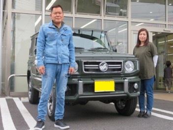 ジムニーDAMD Little Gのご納車おめでとうございます!!