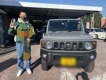 ジムニーご納車おめでとうございます！！
