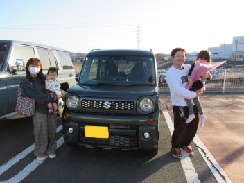 新車スペーシアギアご納車です！！