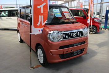 すぐに納車できるワゴンR　スマイルあります♬