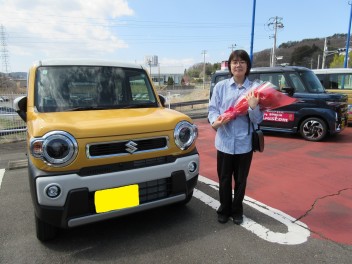 ハスラーご納車♪