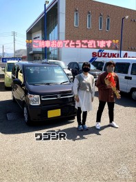 I様のワゴンR納車いたしました。