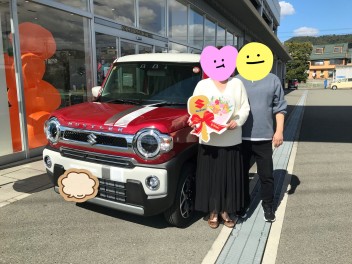 ☆Ｓ様ハスラーご納車☆