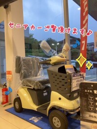 セニアカー乗ってみませんか？