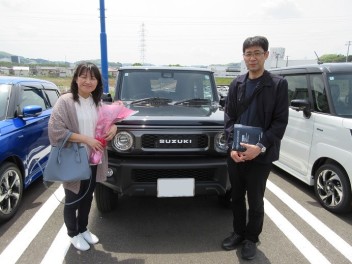 新車ジムニーシエラご納車頂きました！