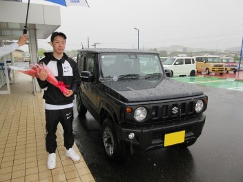 新車ジムニーご納車頂きました！