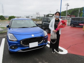 新型スイフトご納車頂きました！