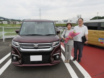 新車ソリオご納車頂きました！！