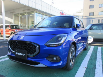 ☆★新型スイフト試乗車入庫しました★☆