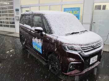 ４月の雪