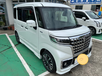 Iさまスペーシアカスタム納車式！