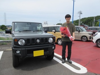 新車ジムニーご納車頂きました！