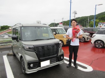 新車スペーシアベースご納車です！！
