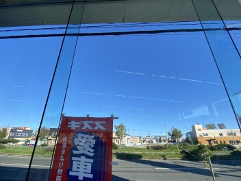 今日はいい天気すぎた(笑)