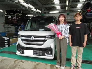 新型スペーシアカスタムご納車♪