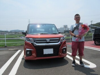 新車ソリオご納車頂きました